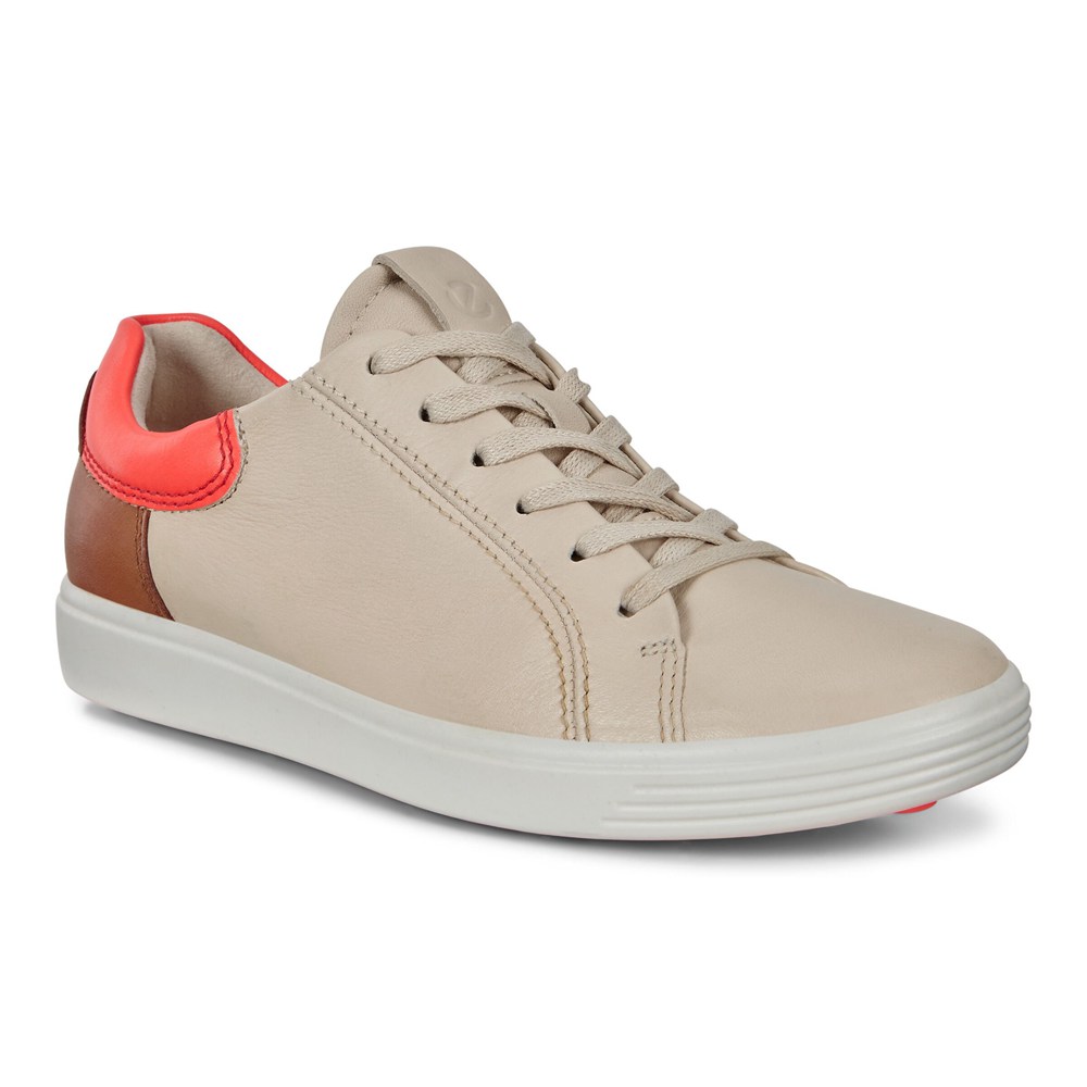 Tenis Mujer - ECCO Soft 7 Street - Beige - ARD246871